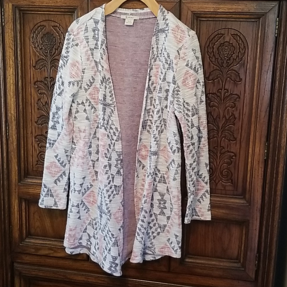 Ariat 3/4 length sleeve cardigan